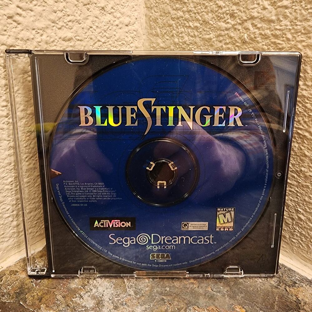 Game - Blue Stinger - Dreamcast - Sega - Activision